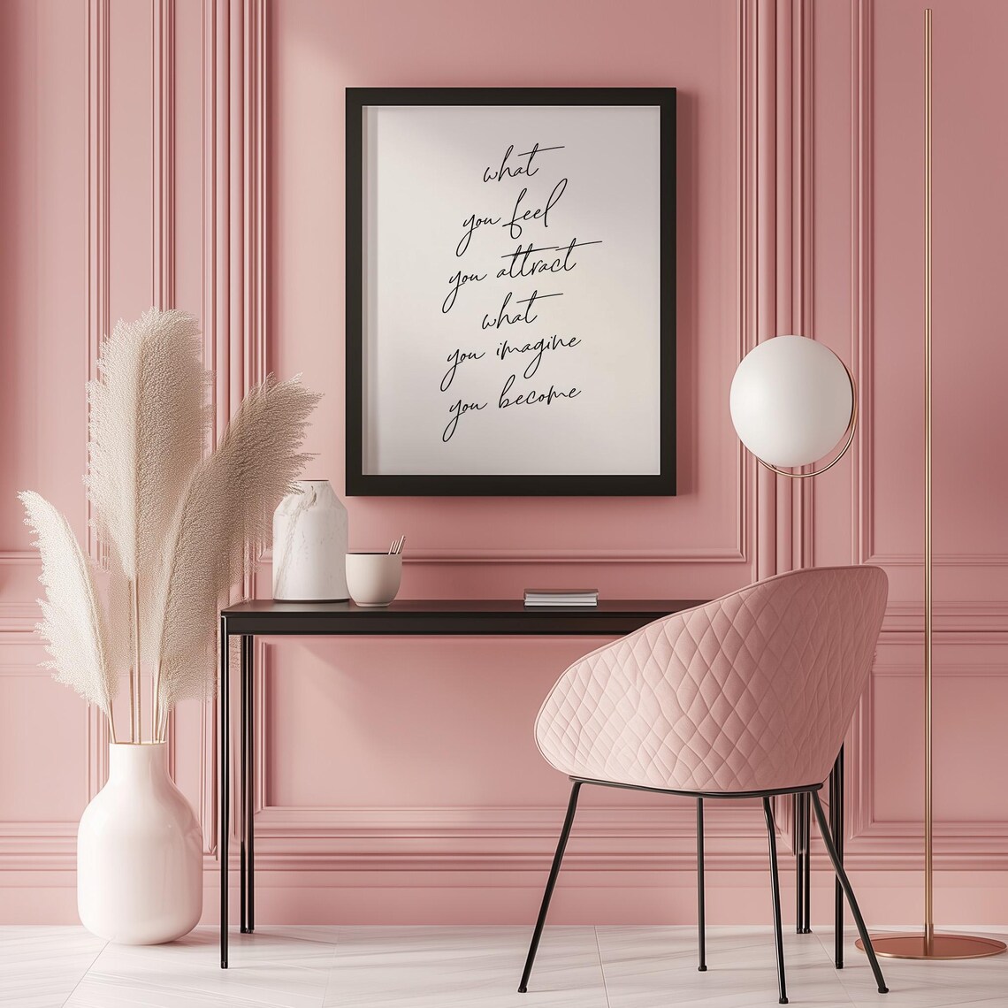 Self Love Manifestation Art Print, Spiritual Wall Art - Image 2