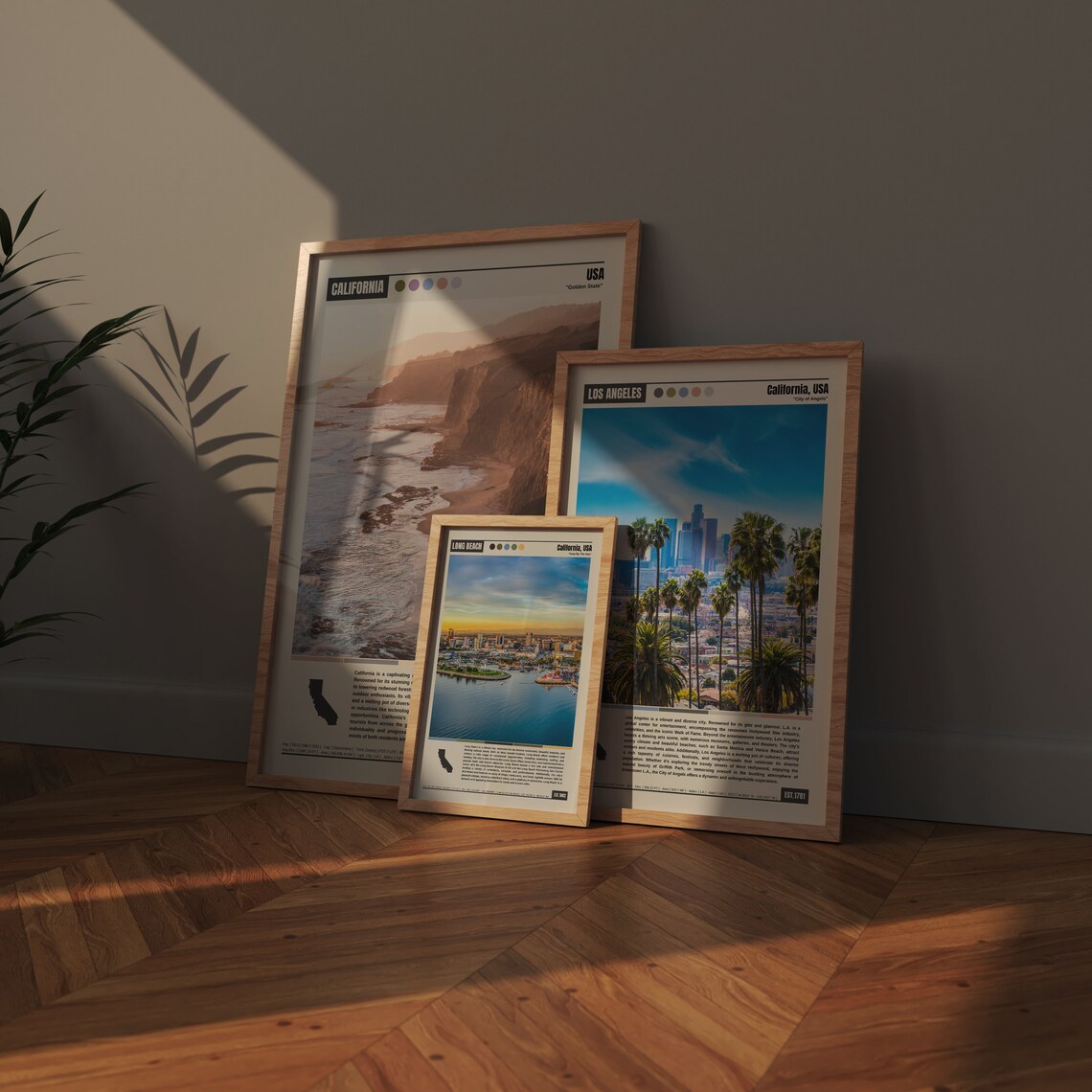 Long Beach Travel Poster, California City Art Print - Image 4