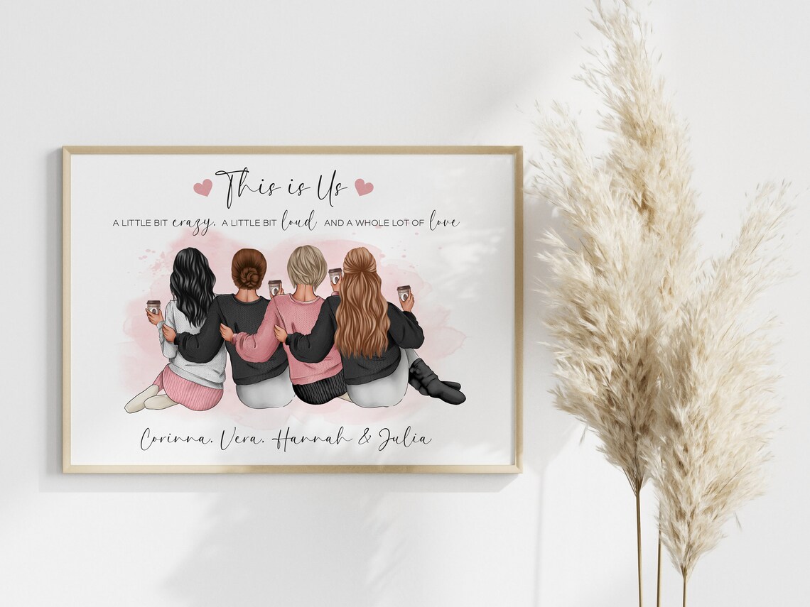 Personalized Gift for Best Friends Birthday Gift