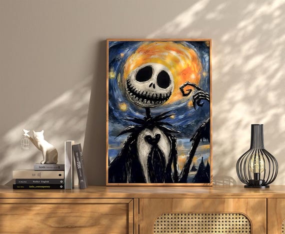 Halloween Vintage Wall Art Dark Academia Decoration Print Retro Decor Trendy Apartment Moody Poster Instant