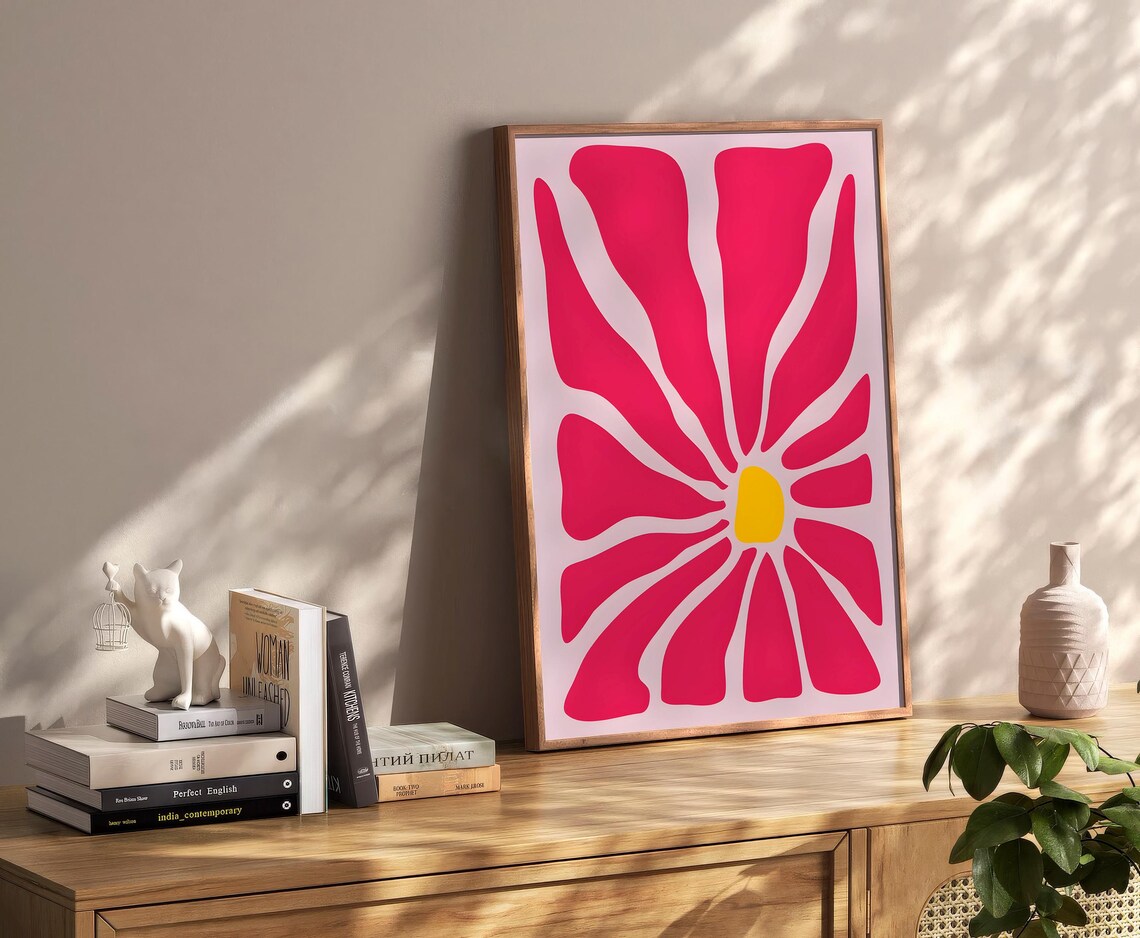 Henri Matisse Flower Boho Style Exhibition Poster Eclectic Prints Gallery Wall Art Retro Trendy Instant - Image 2