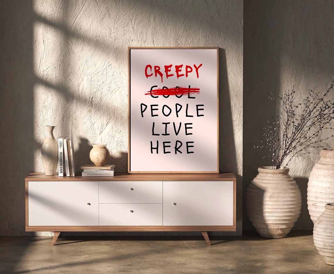 Trendy Halloween Decoration Vintage Dark Academia Poster - Image 2