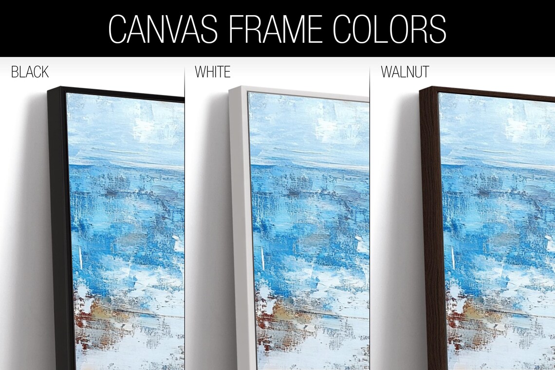 Panoramic Weathered Boat Blue White Coastal Nautical Long Horizontal Wall Art - Image 2