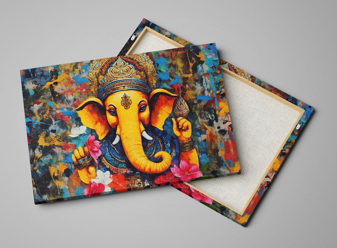 Ganesha Hindu God Art Print, Wisdom And Strength - Image 3
