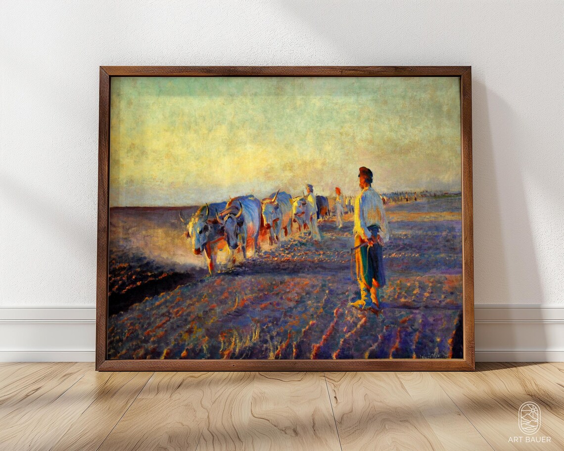 Wyczolkowski Ploughing The Ukraine Travel Poster - Image 5