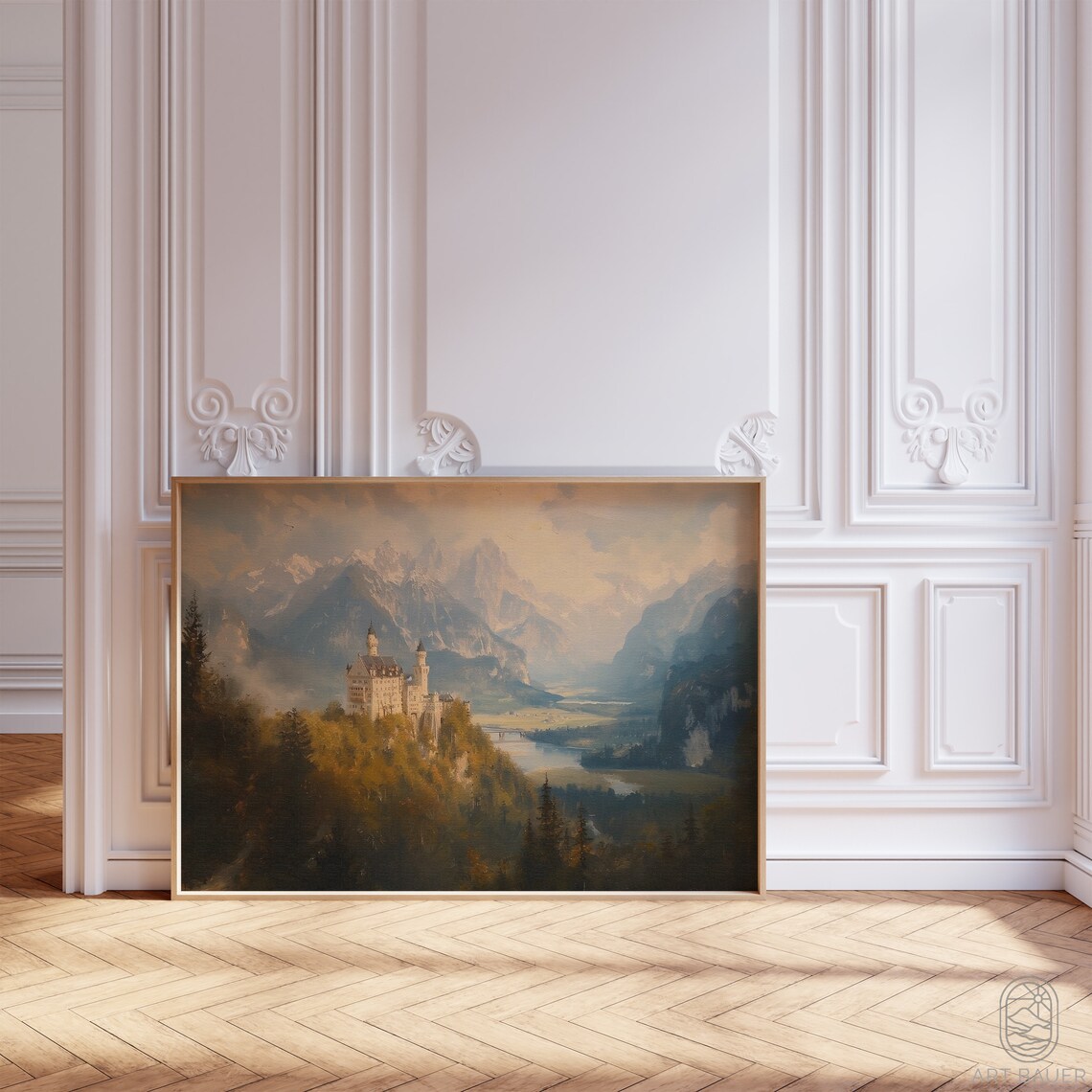 Neuschwanstein Fairytale Castle Travel Poster - Image 4