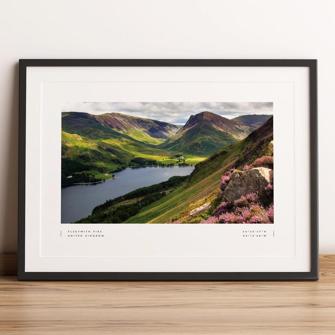 Fleetwith Pike Buttermere Lake District Fells Photo Print Art