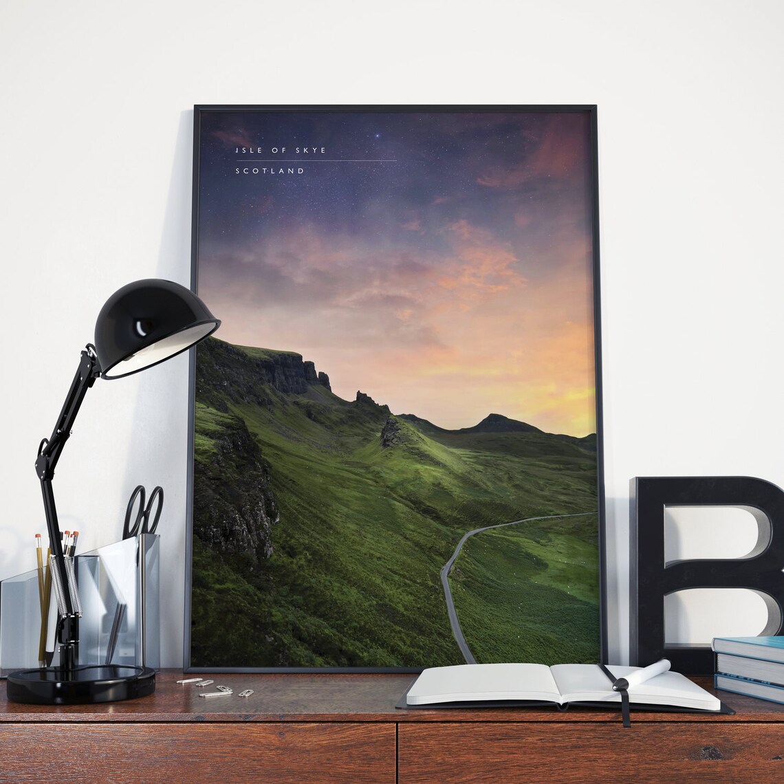 Isle Of Skye Vintage Travel Poster Print