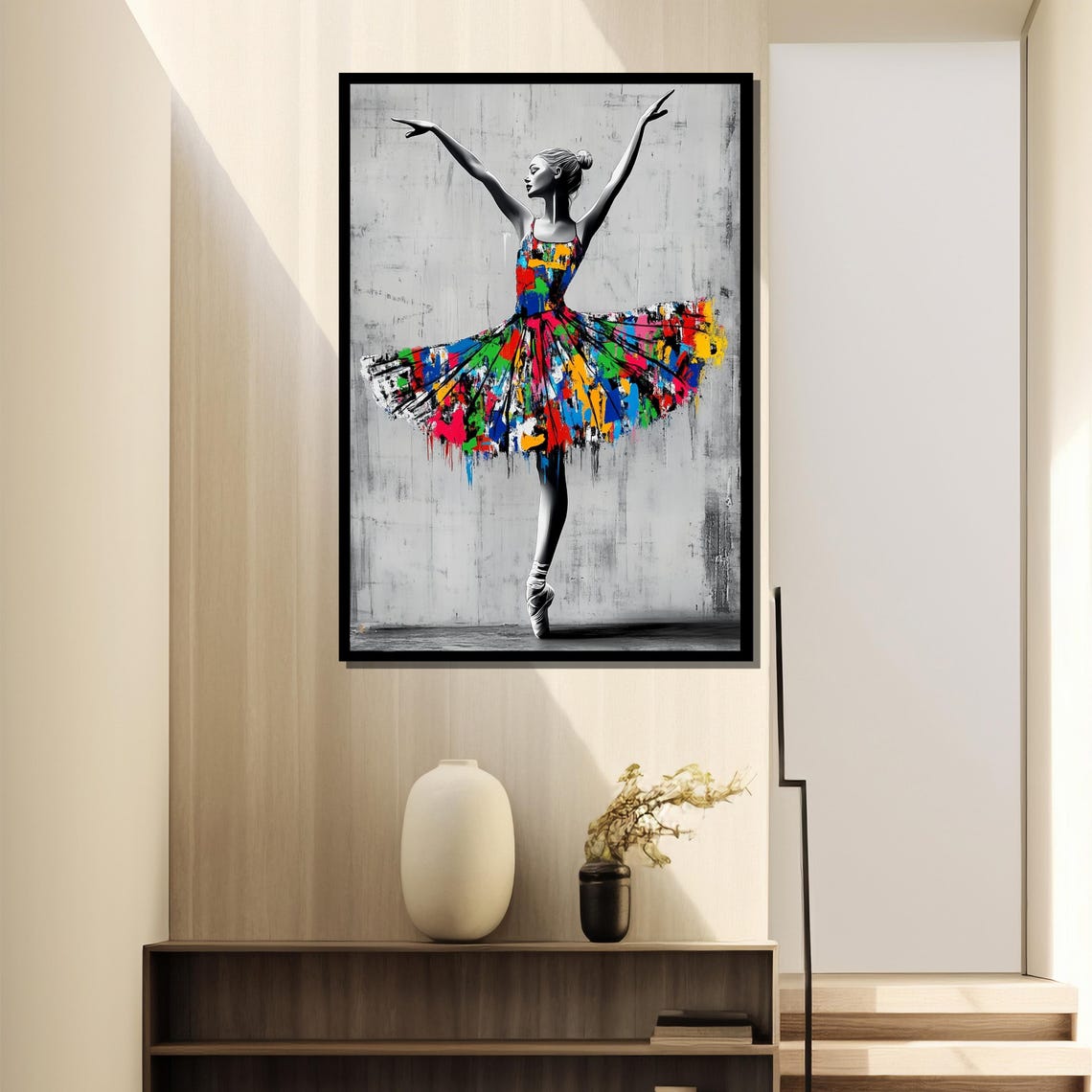 Graffiti Ballerina, Urban Ballet Poster - Image 2