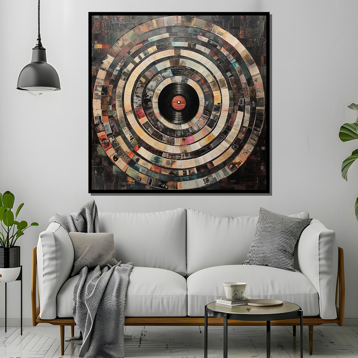 Vinyl Record Wall Art, Retro Music Lover Decor - Image 2