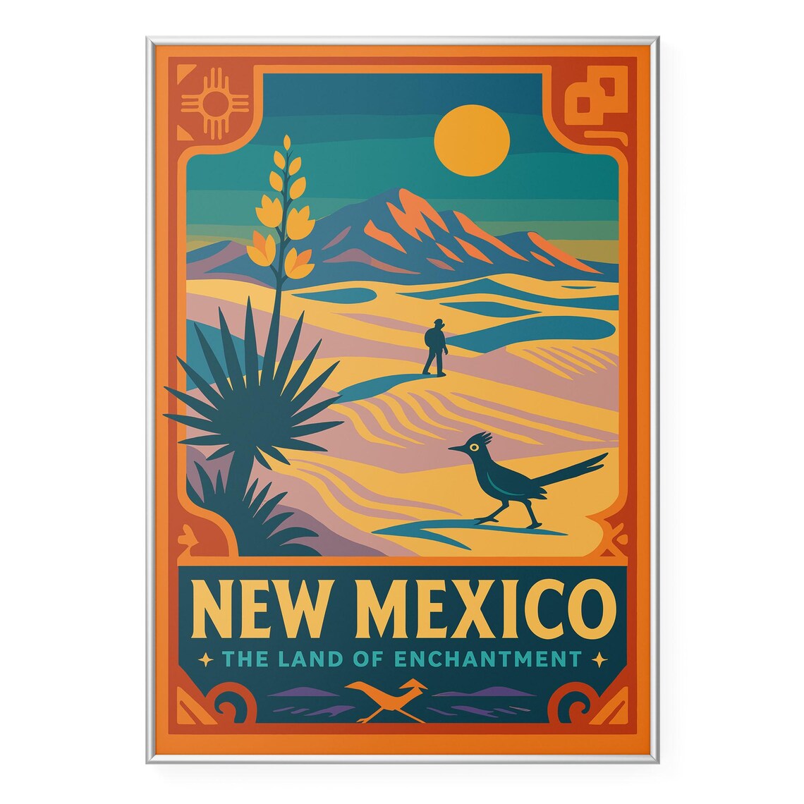 New Mexico Land Of Enchantment Travel Poster