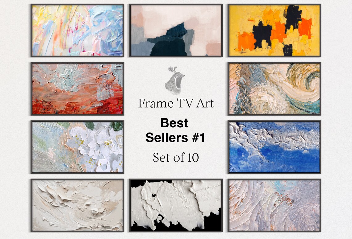 Abstract Art Set, Modern Painting Poster