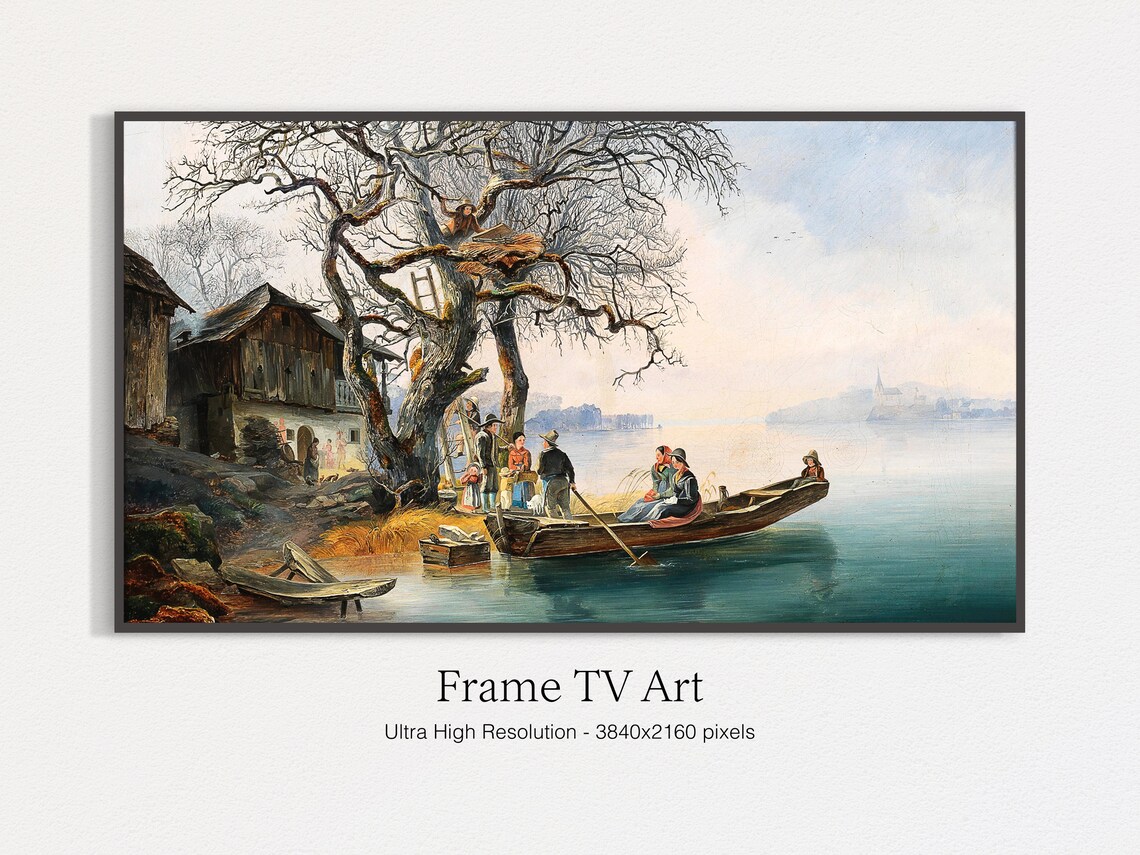 Vintage Autumn Painting - Seasonal Art Print