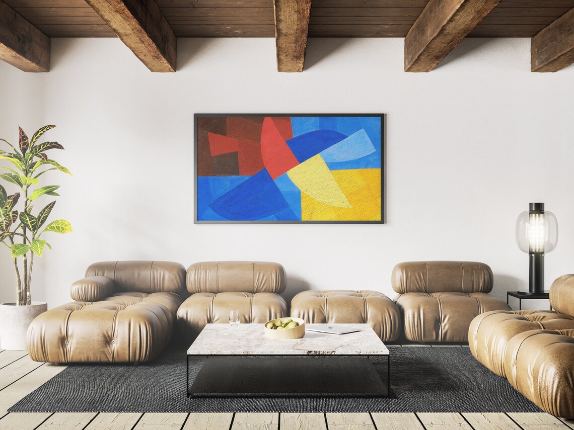 Abstract Modern Painting, Instant Art Print - Image 3