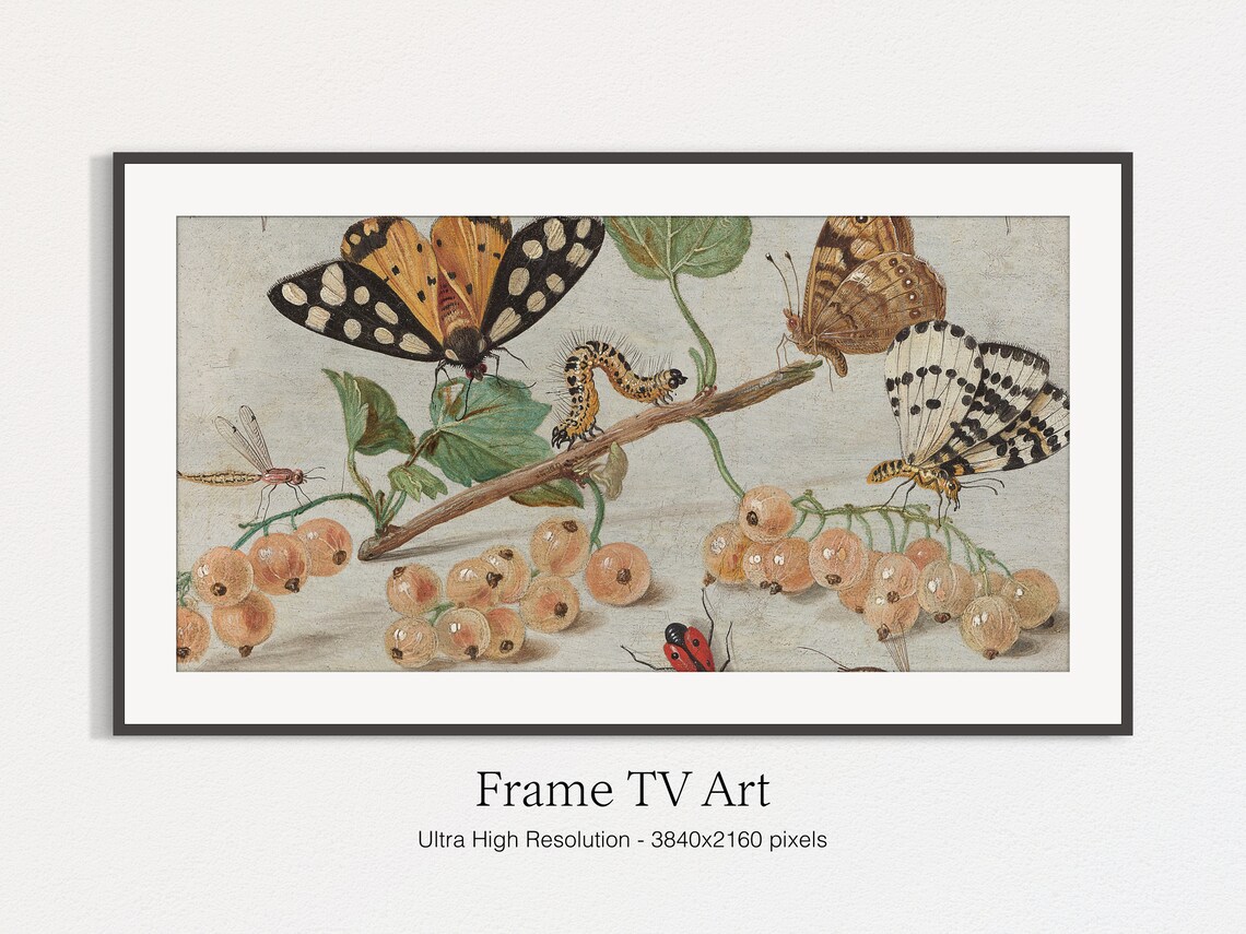 Classic Botanical Painting, Nature Decor - Image 4