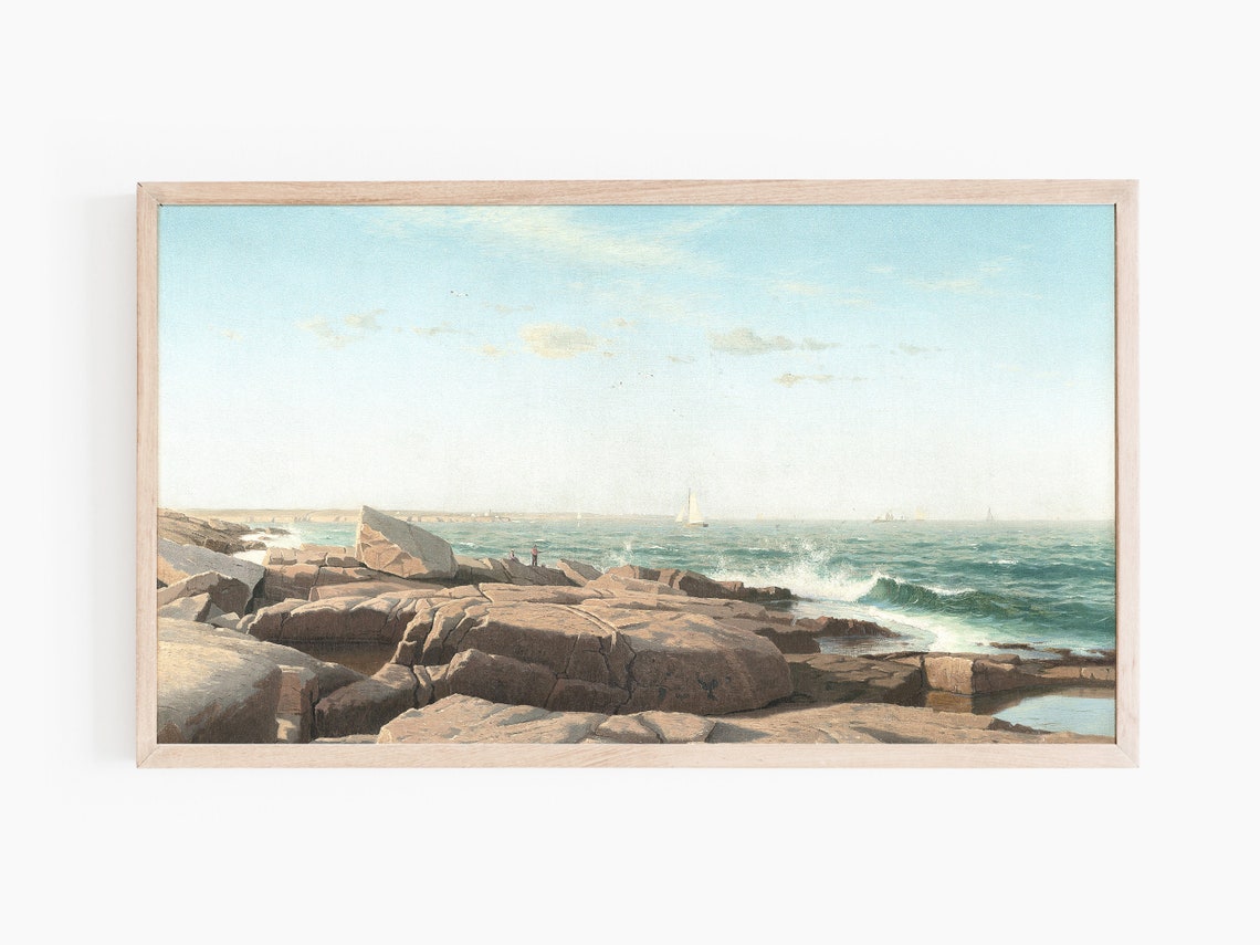 Summer Coastal Art Print - Image 3