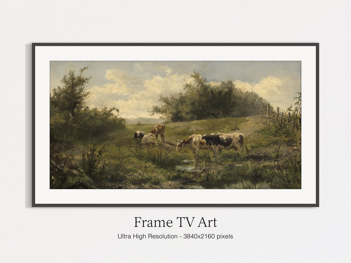Vintage Landscape Painting - Image 5