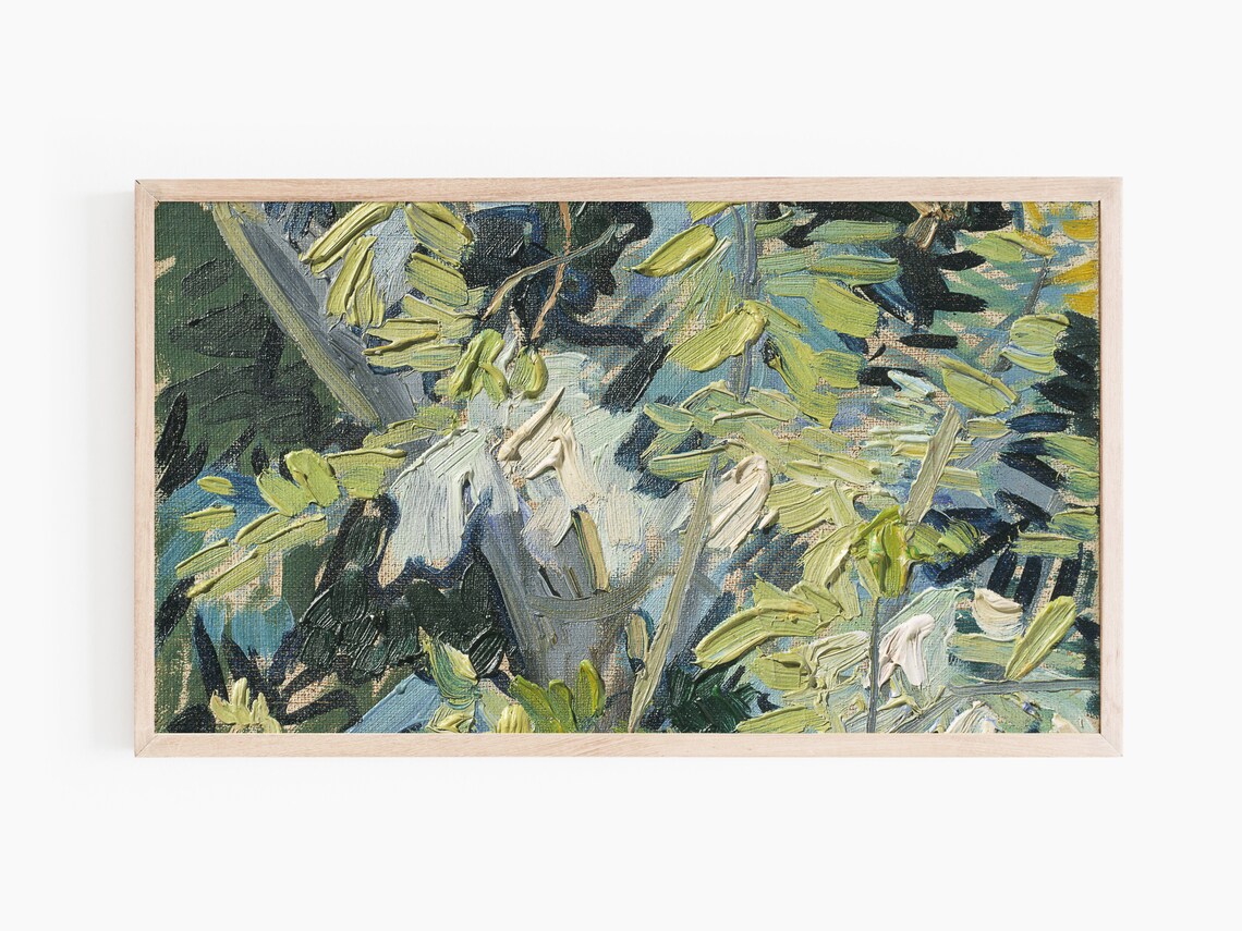 Abstract Painting Frame TV Art, Classic Oil Art - Image 2