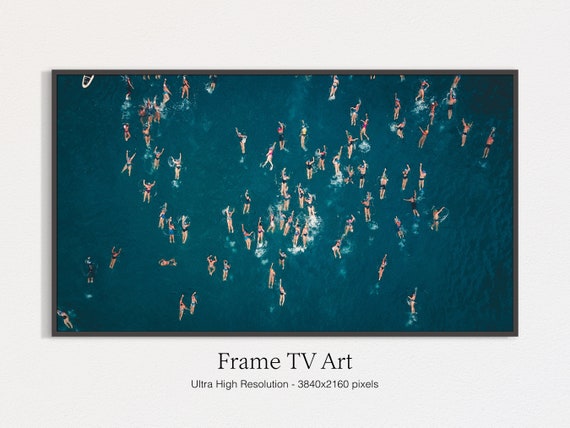 Bondi Beach Swimmers Art Print for TV