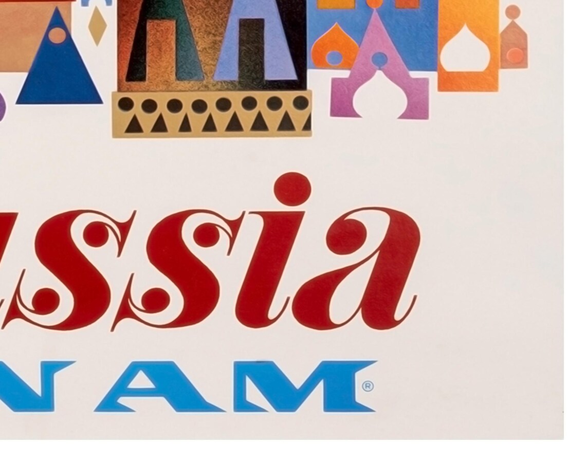 Russia Vintage Travel Poster, Retro Destination Art - Image 2