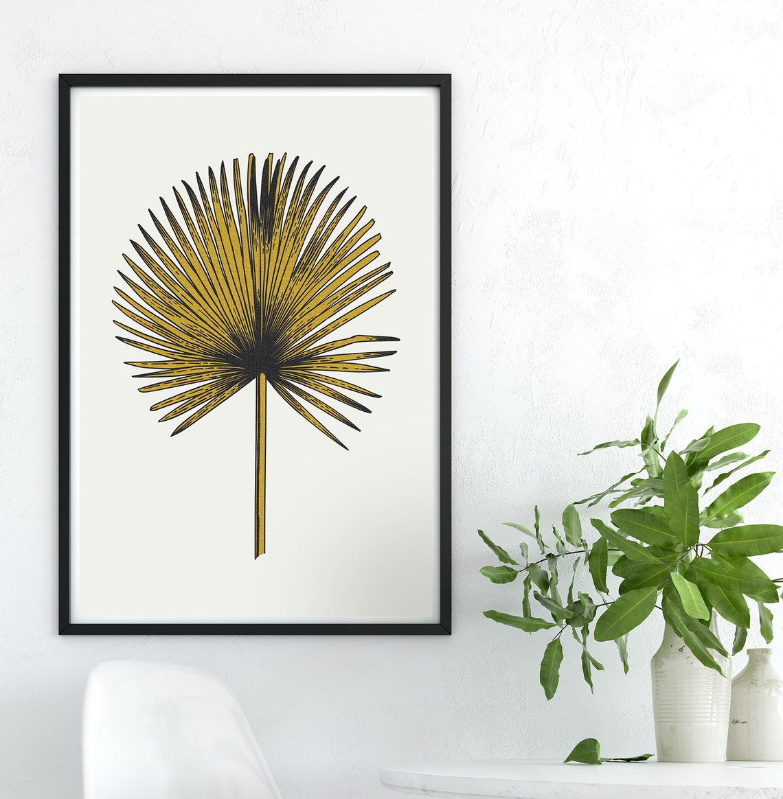 Yellow Botanical Art Print, Botanical Wall Art - Image 2