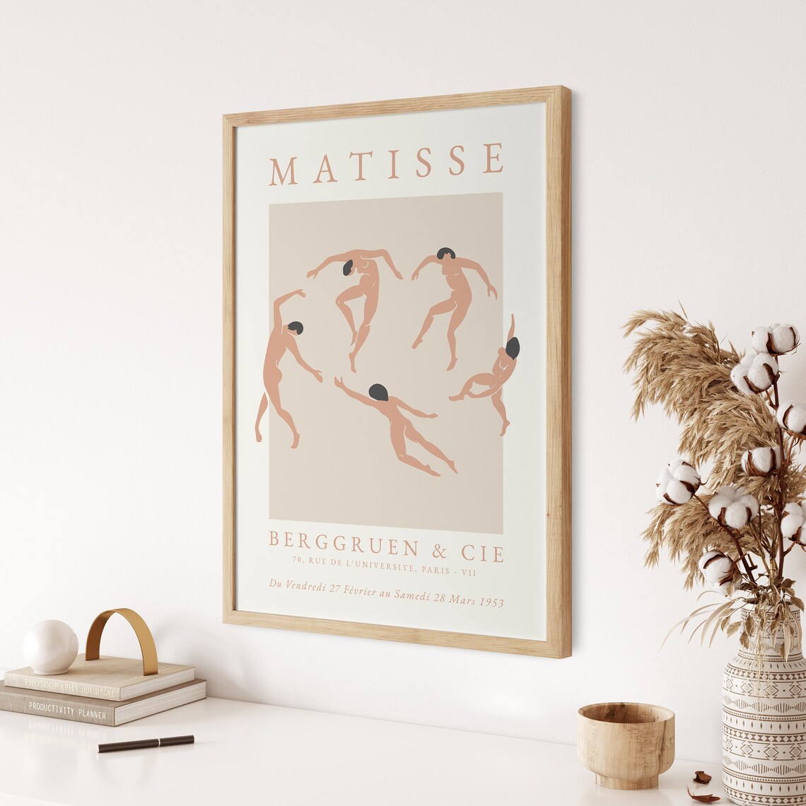 Matisse La Danse Dancers Berggruen 1953 Paris Exhibition Poster - Image 3