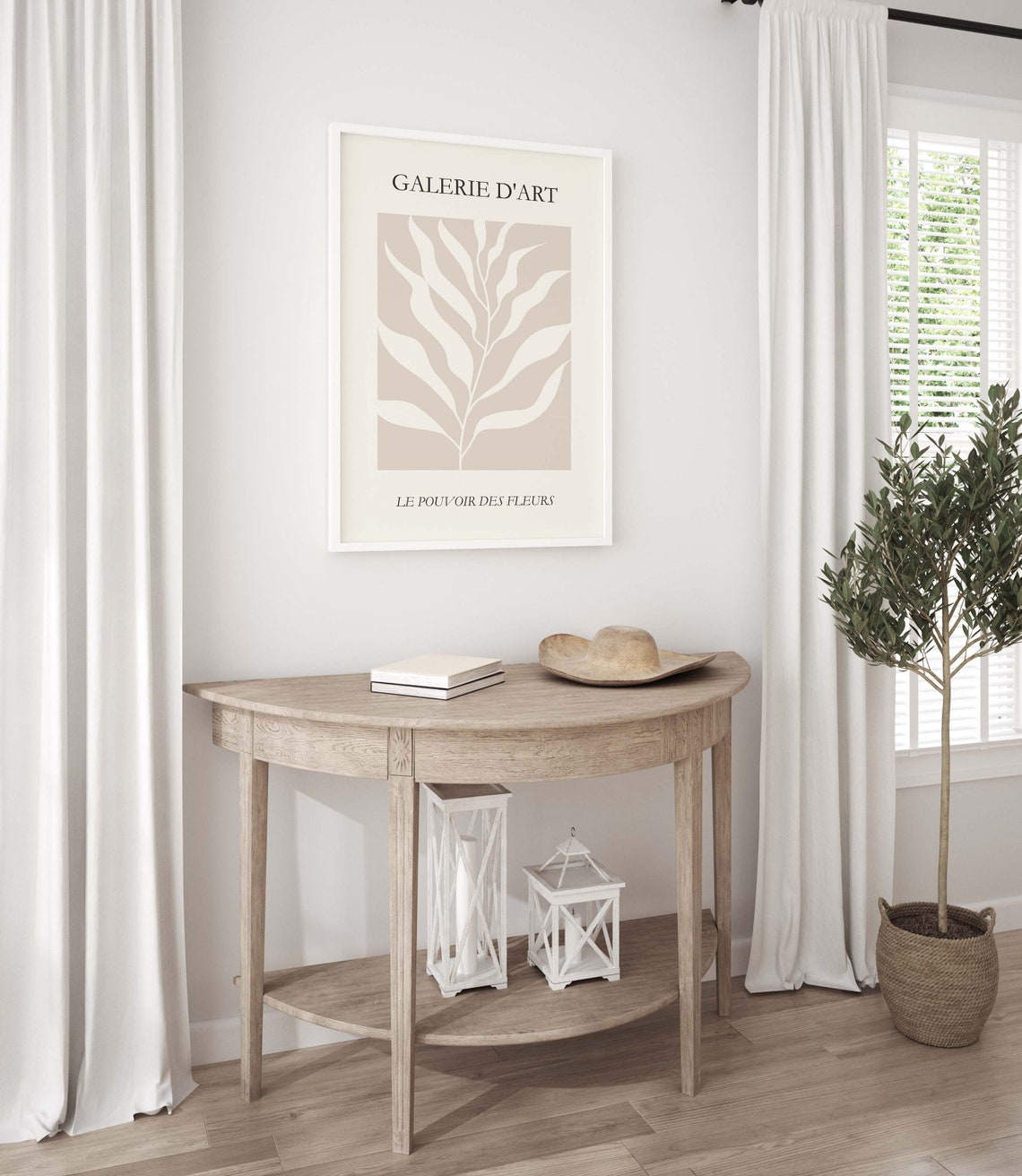 Henri Matisse Boho Neutral Art Print - Image 2