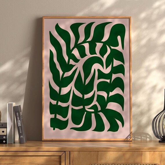 Henri Matisse Flower Boho Style Exhibition Poster Eclectic Prints Gallery Wall Art Retro Trendy Instant