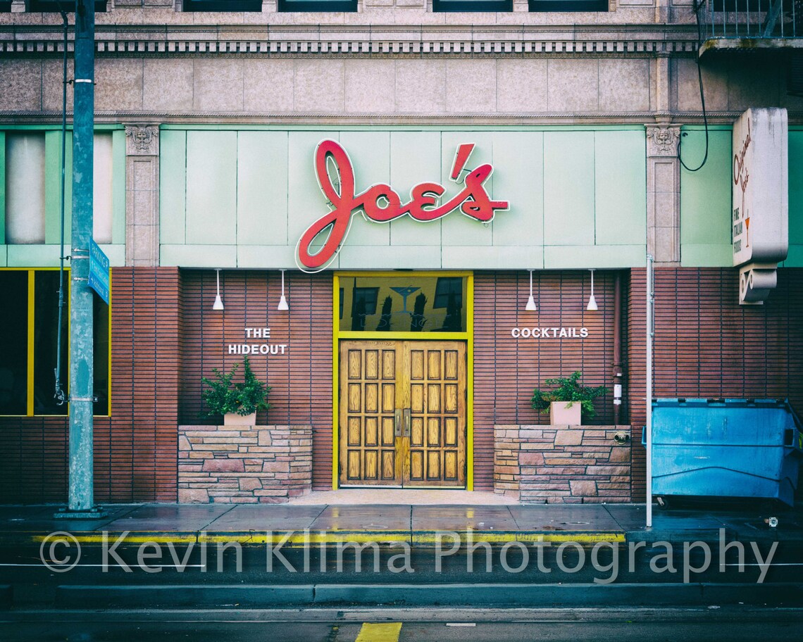 Downtown San Jose Joe Sign Photography Art Print - Image 2