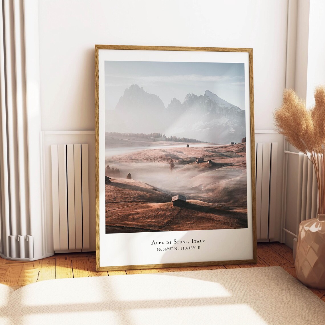 Alpe Di Siusi Dolomites Italian Alps Travel Poster - Image 5