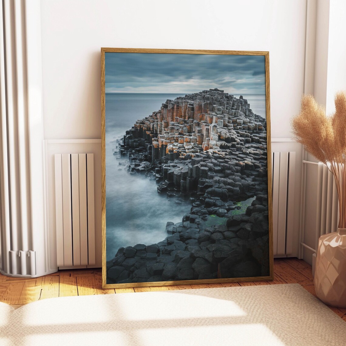 Giant's Causeway, Co Antrim Coastal Art Print - Image 4