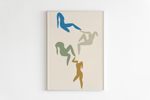 Matisse Print Print Matisse Art Minimalist Art Wall Art Wall Art Instant Art Collection