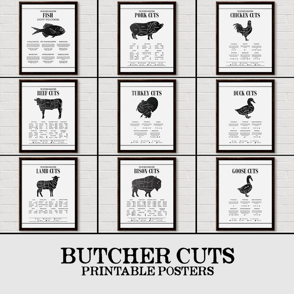 Conversion Chart Kitchen Measurement Art Print - Image 2