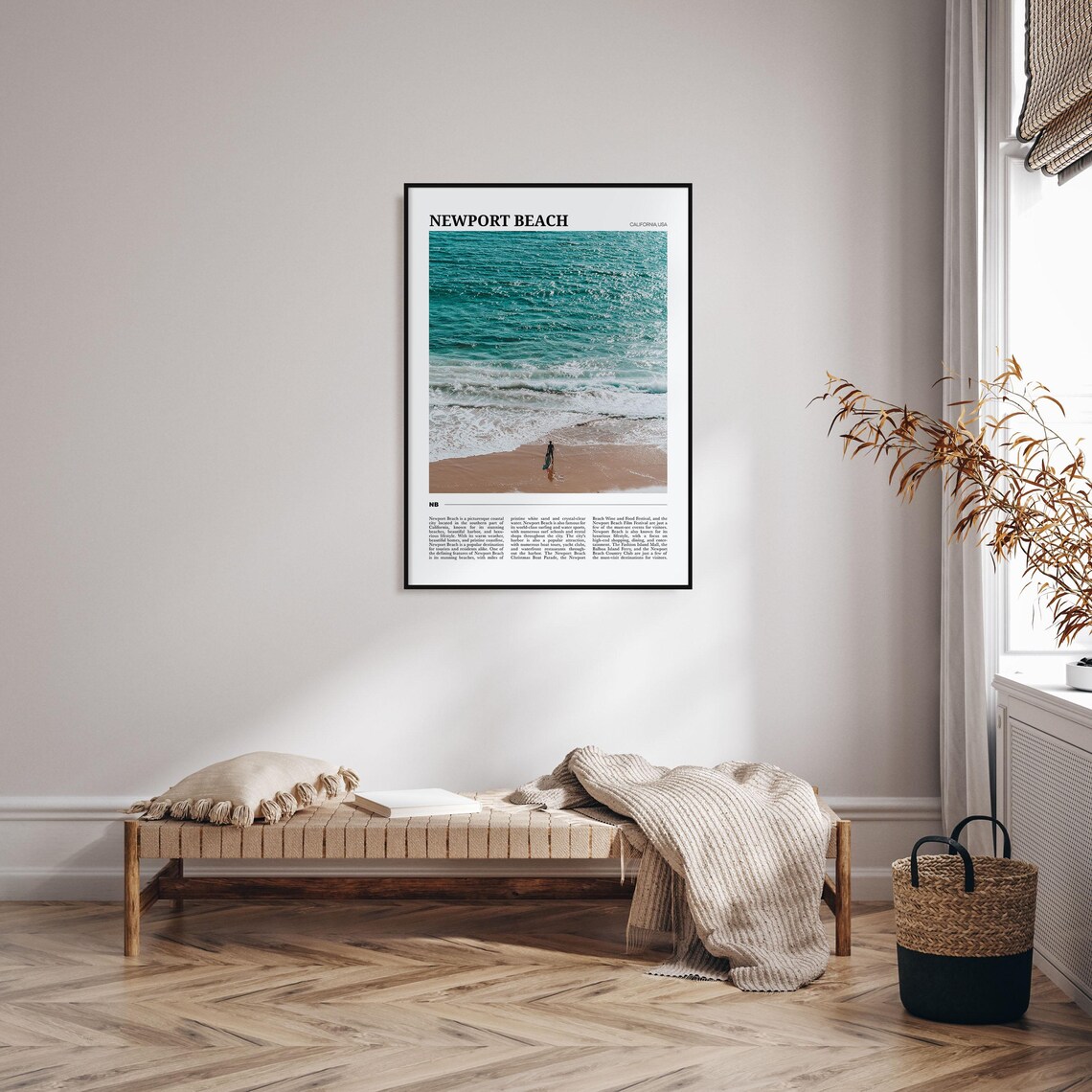 Newport Beach Travel Poster, California USA - Image 4