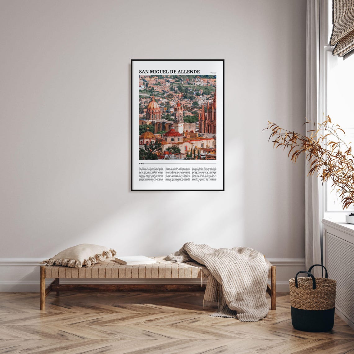 San Miguel De Allende Travel Poster San Miguel De Allende Wall Art San Miguel De Allende Poster Print San Miguel Photo San Miguel Decor - Image 4