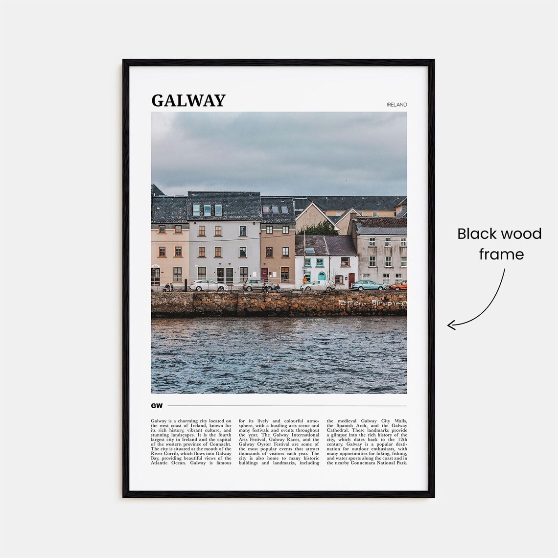 Galway Travel Poster, Ireland Travel Poster - Image 2
