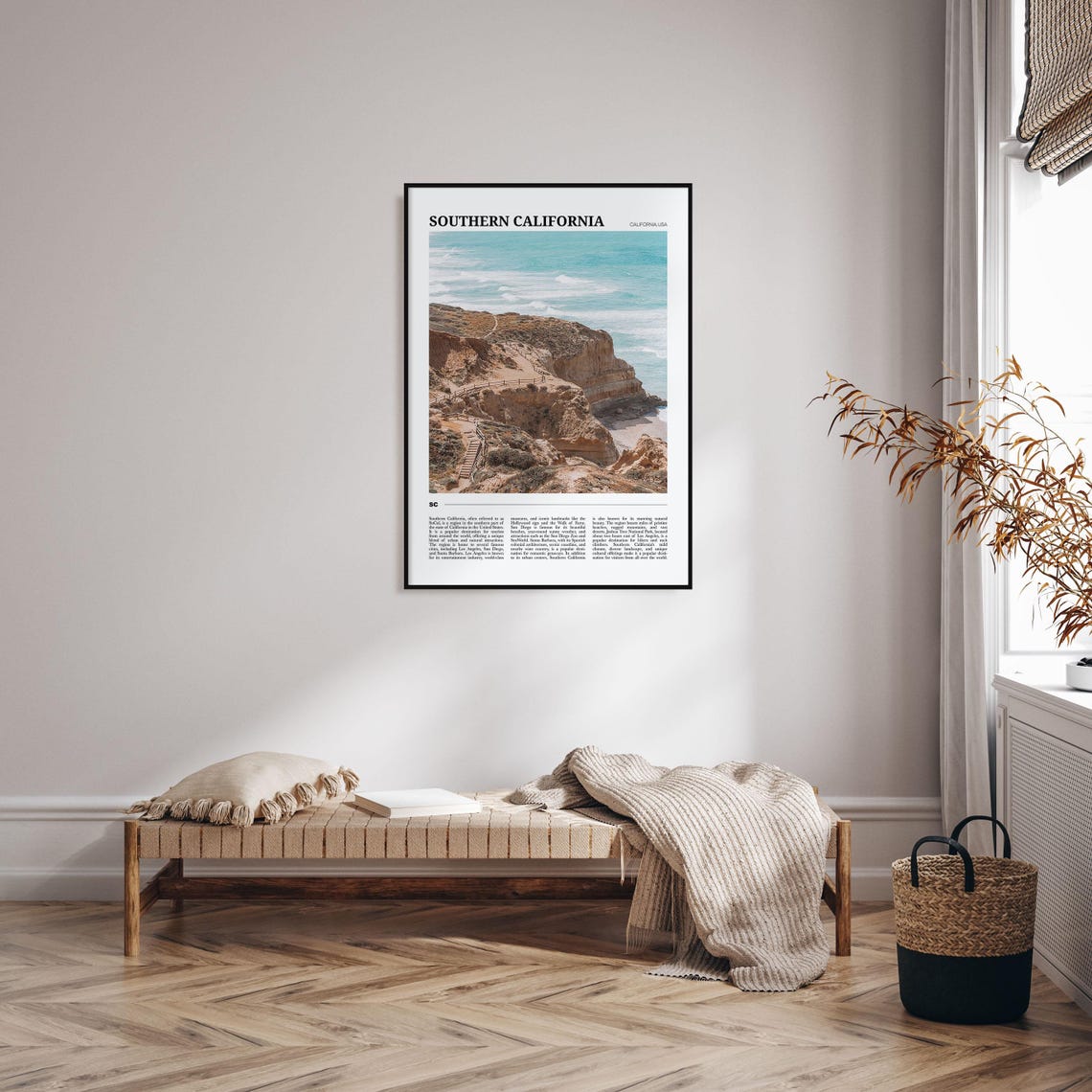 Southern California Travel Poster Southern California Wall Art Southern California Poster Print California Photo California Decor Usa - Image 4