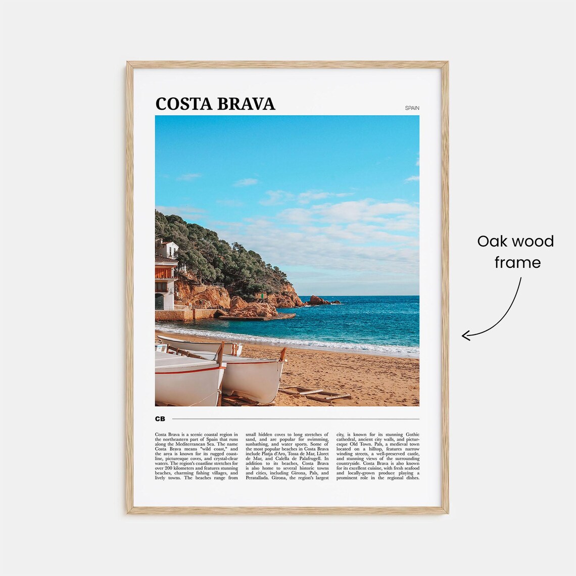 Costa Brava Travel Poster No. 2, Spain - Image 3