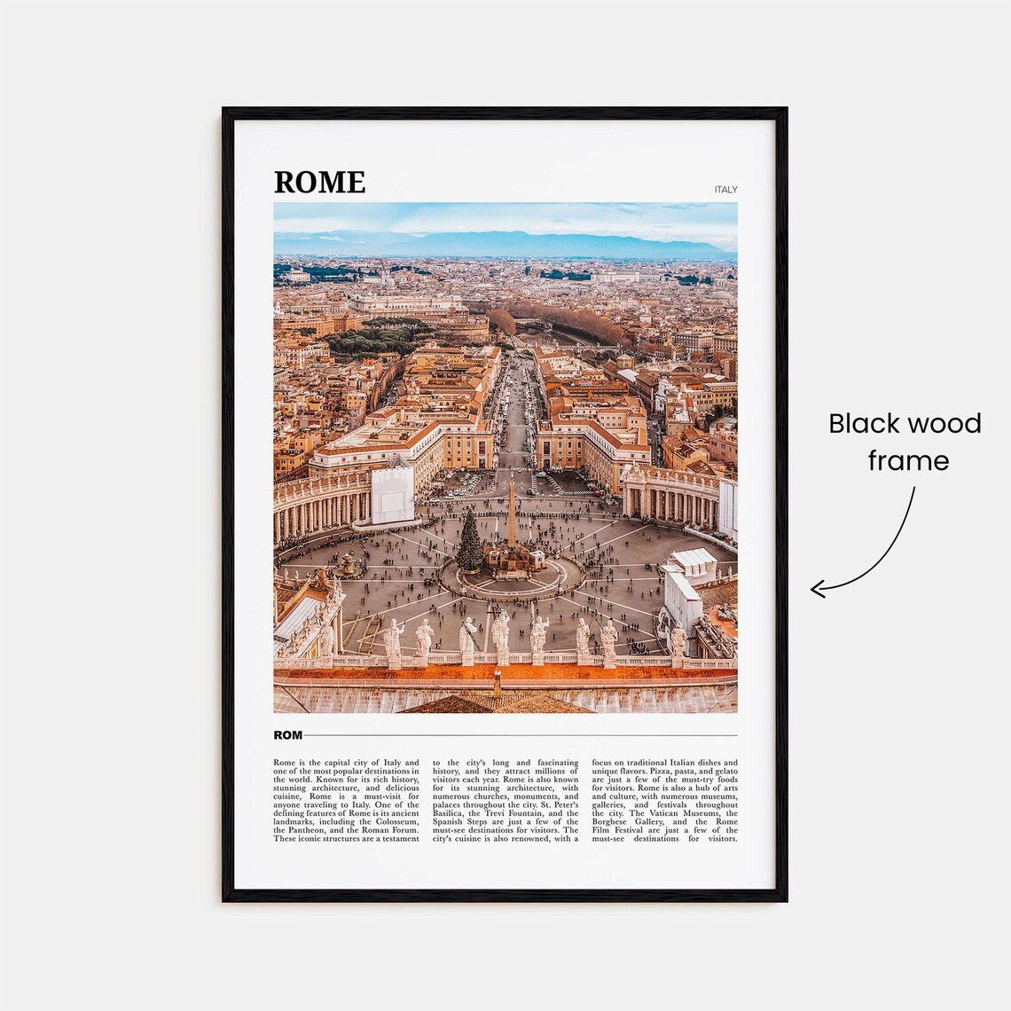 Rome Italy Wall Art Print - Image 2
