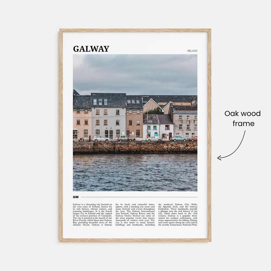 Galway Travel Poster, Ireland Travel Poster - Image 3