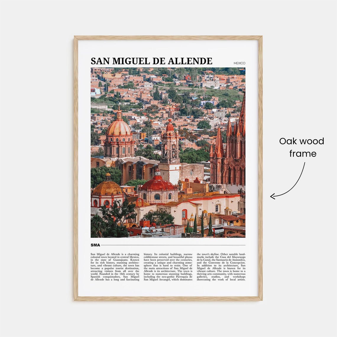 San Miguel De Allende Travel Poster San Miguel De Allende Wall Art San Miguel De Allende Poster Print San Miguel Photo San Miguel Decor - Image 3