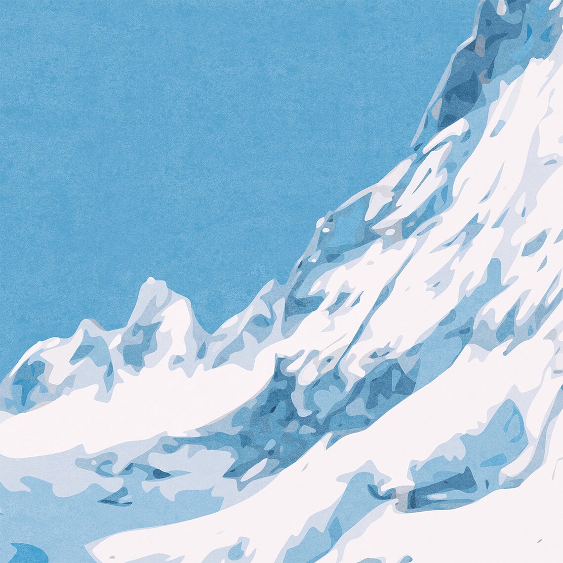 Matterhorn Alps Art Print, Swiss Mountain Peak - Image 2