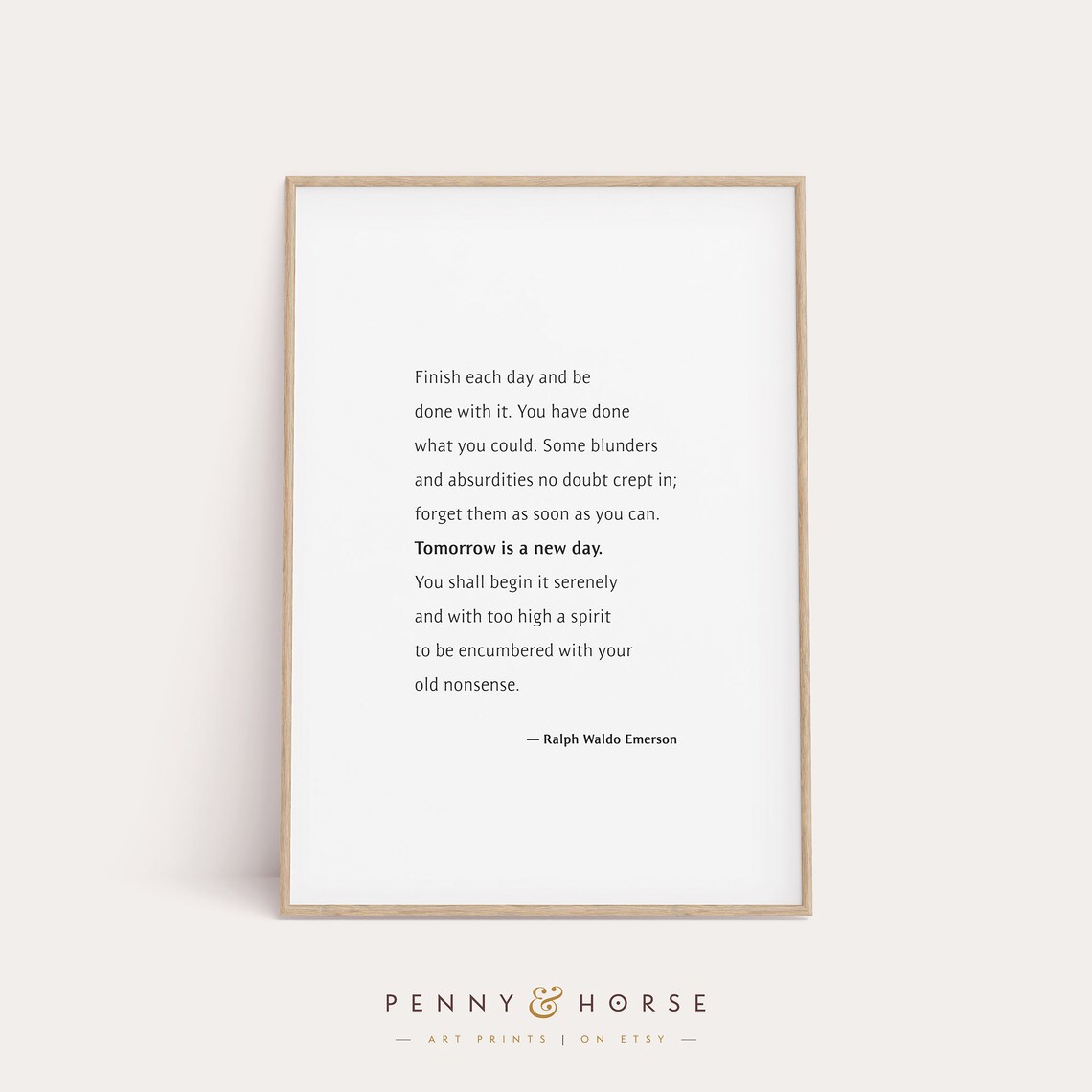 Finish Each Day Living Room Decor Poster - Image 3