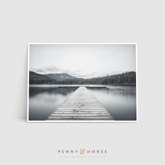 Lake Print Horizontal Print Horizontal Wall Art Lake Wall Art Lake Art Print Horizontal Art Nature Print Nature Wall Art