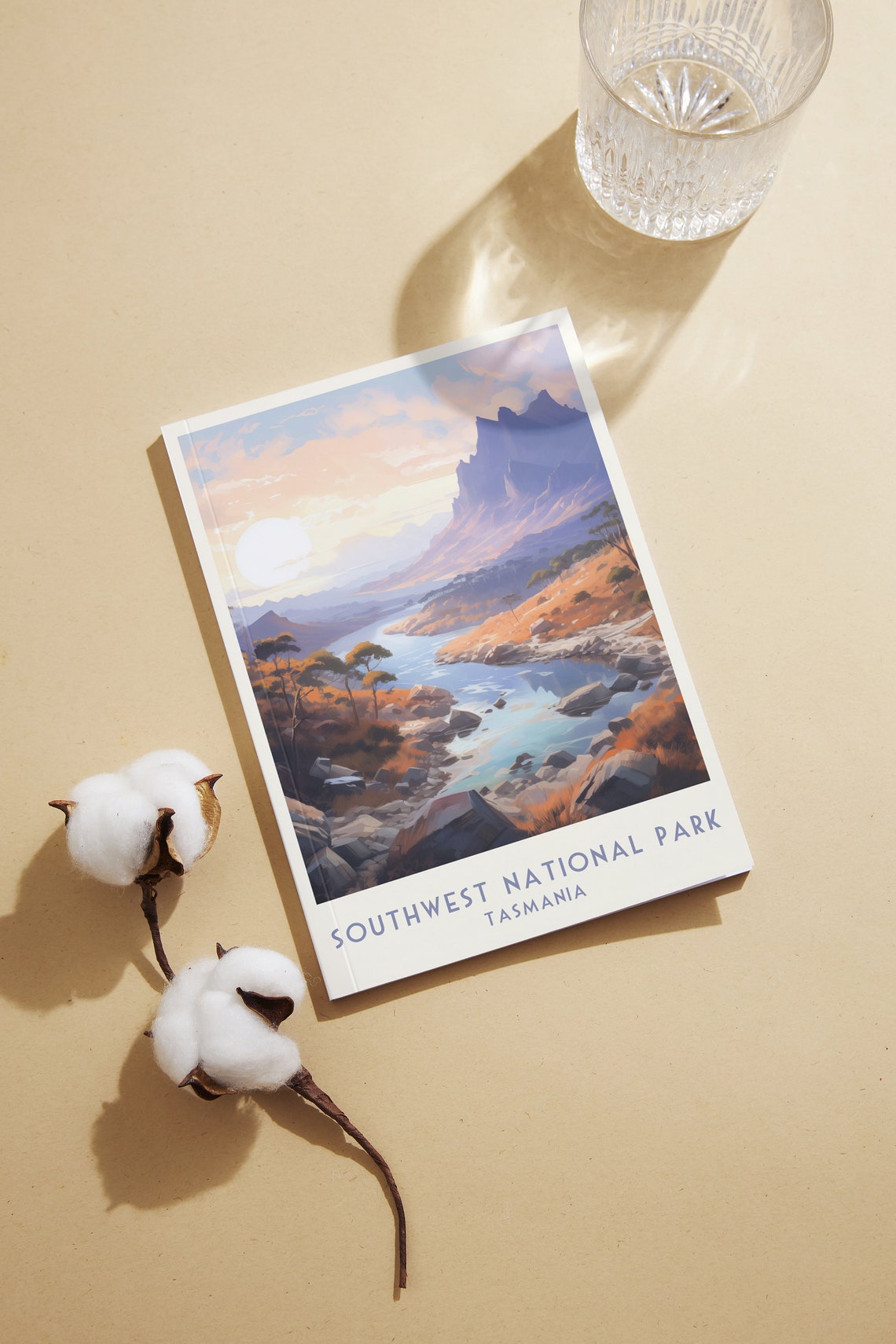 Southwest National Park Tasmania Wilderness River Travel Poster - Image 2
