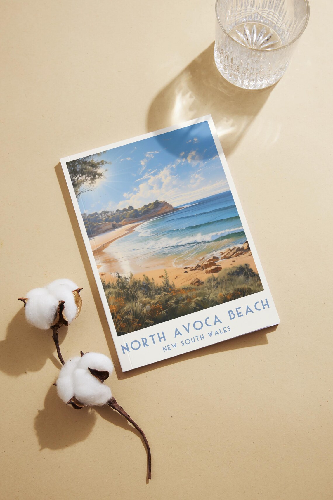 North Avoca Beach Surf Headland New South Wales Travel Poster - Image 4
