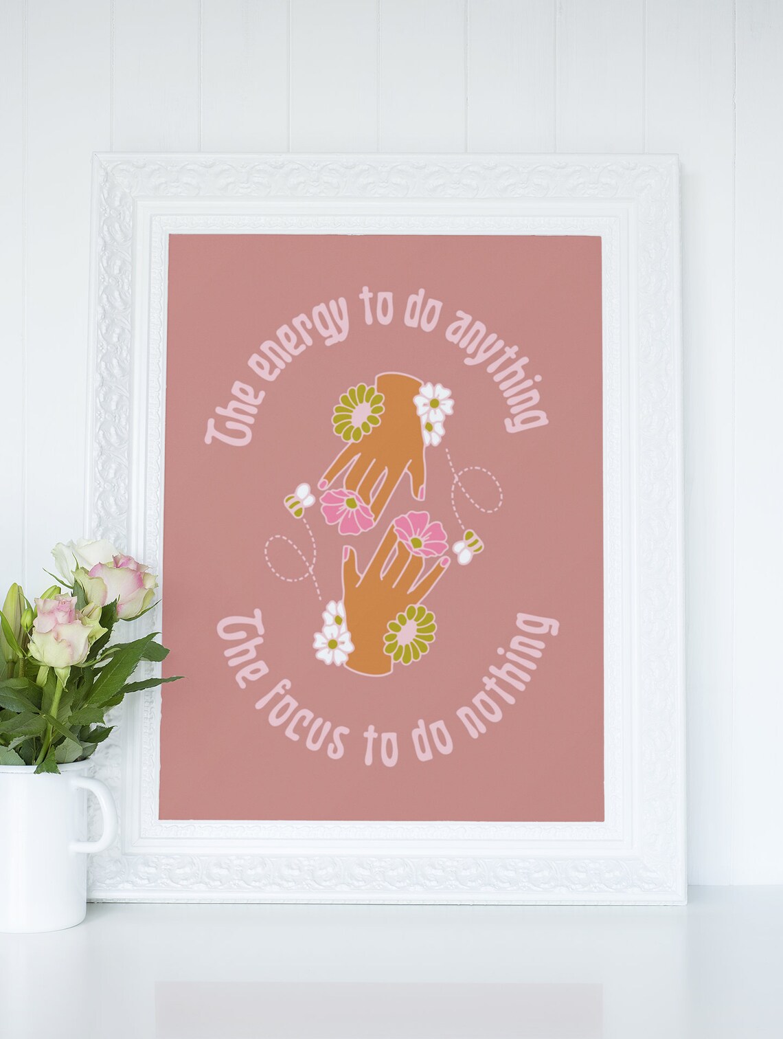ADHD Mental Health Office Decor Art Print