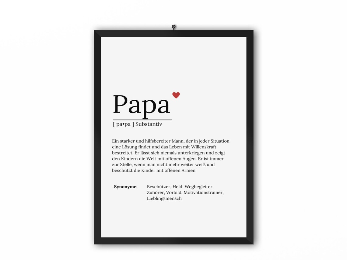 Dad Definition Instant Gift, Best Dad Meaning - Image 2