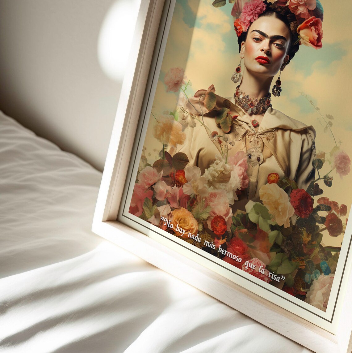 Frida Kahlo Botanical Art Print, Mexican Feminist Decor - Image 2