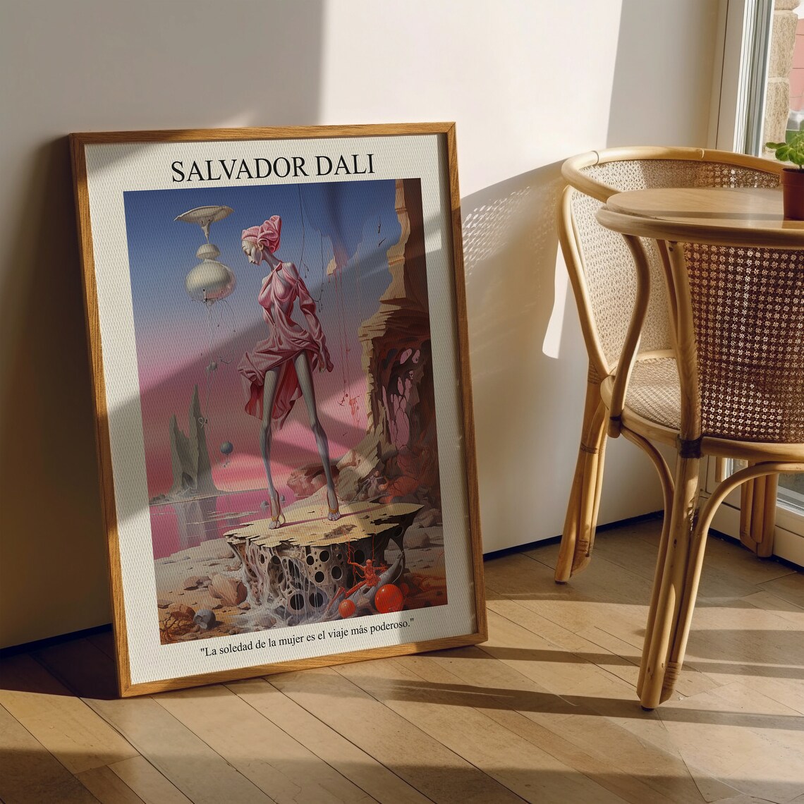 Salvador Dali Exhibition Poster, Surreal Art Print - Image 2
